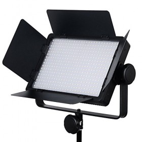 Godox LED-500C Discolour Version 32W Dimple Video Light Lamp Panel with Remote Control for Canon Nikon Pentax DSLR Camera Video Camcorder